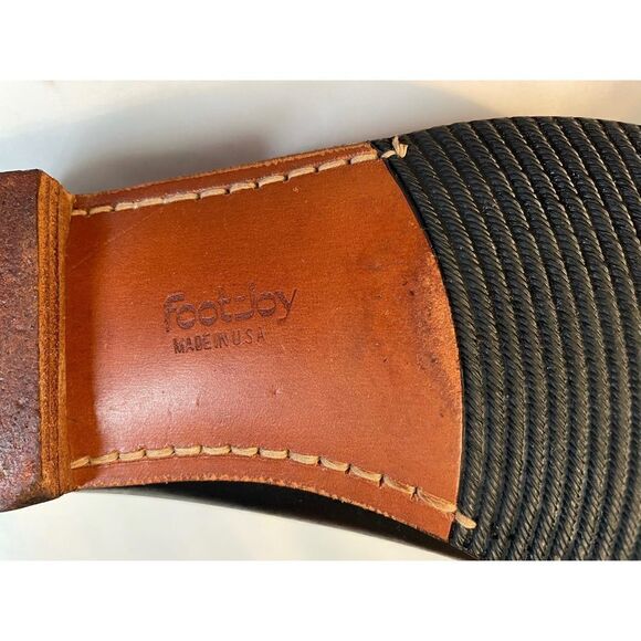 Footjoy Kiltie Tassel Loafers Black/Brown Men’s Shoes Size 9 Medium - Picture 7 of 12